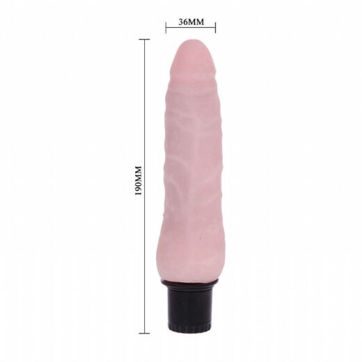 PENIS EM CYBERSKIN COM VIBRADOR MULTIVELOCIDADE - Image 2