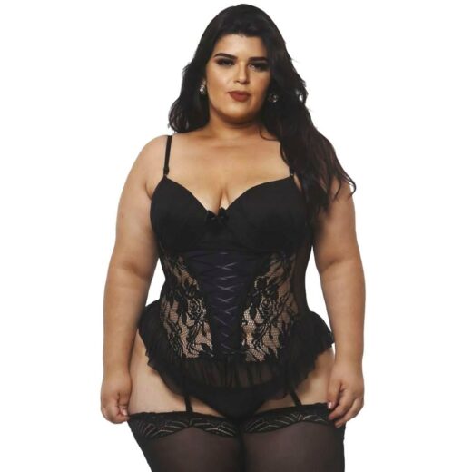 ESPARTILHO EM RENDA PLUS SIZE