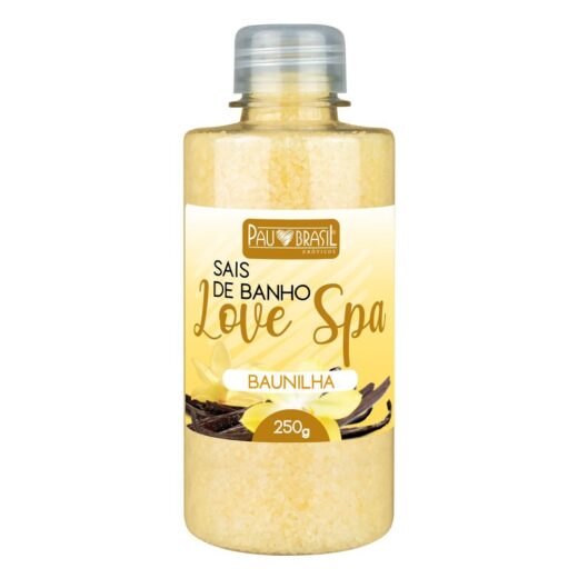 SAIS DE BANHO AROMA BAUNILHA 250g