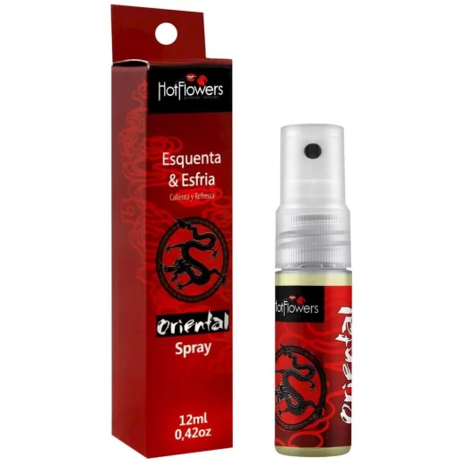 SPRAY ORIENTAL UNISSEX EXCITANTE ESQUENTA ESFRIA