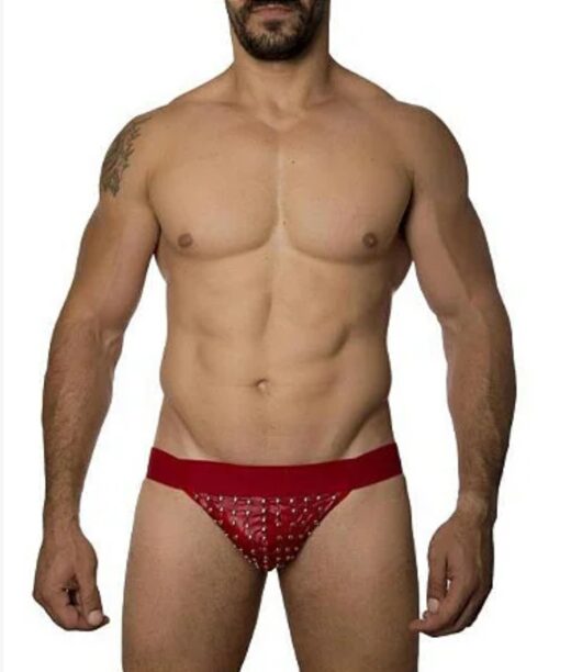 JOCK VERMELHO CIRRE COM TACHINHAS