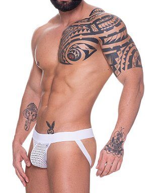 JOCK ARRASTÃO BRANCA COM ELASTICO RESISTENTE