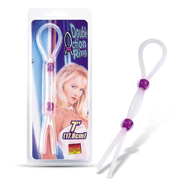 ANEL PENIANO AJUSTAVEL RETARDADOR DUPLO