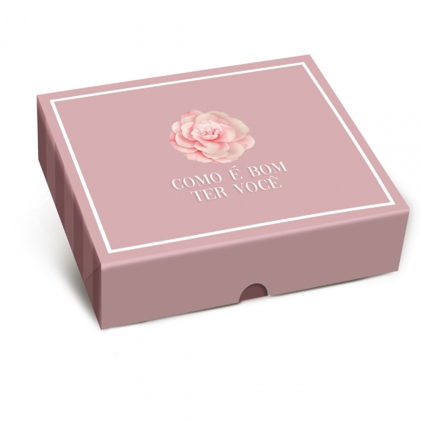 CAIXA PARA PRESENTE COMO É BOM TER VOCE