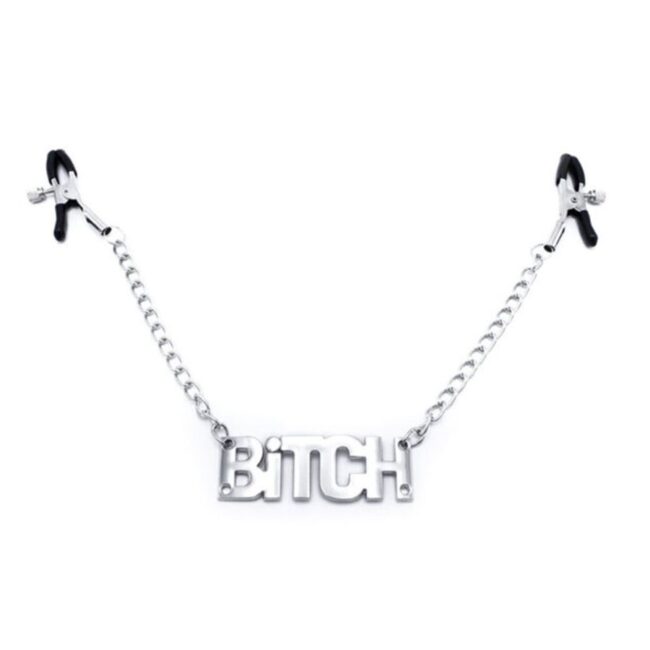 GRAMPOS AJUSTAVEIS PARA MAMILOS PALAVRA BITCH