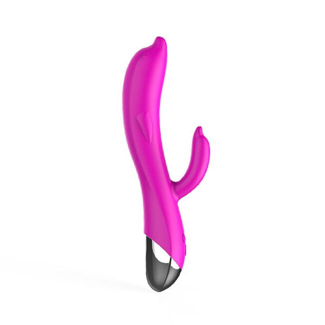 VIBRADOR GOLFINHO PONTO G E CLITORIS RECARREGAVEL