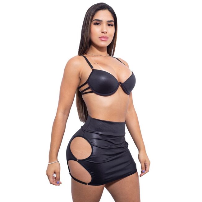 CONJUNTO EM CIRRE PRETO