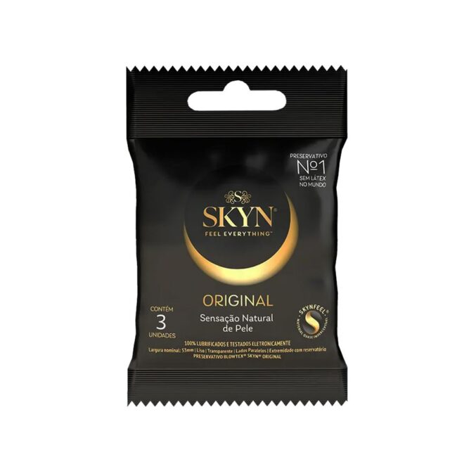 PRESERVATIVO ULTRAFINO SEM LATEX 3 UNIDADES