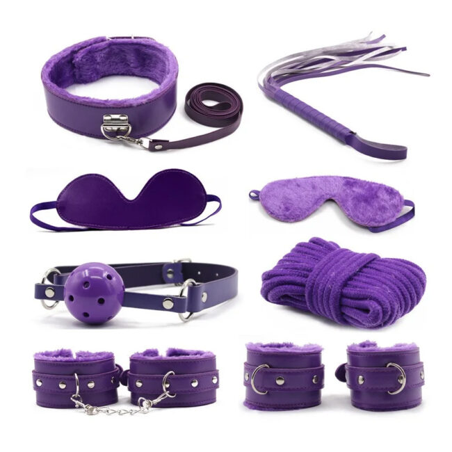 KIT SADO COMPLETO 8 ITENS ROXO