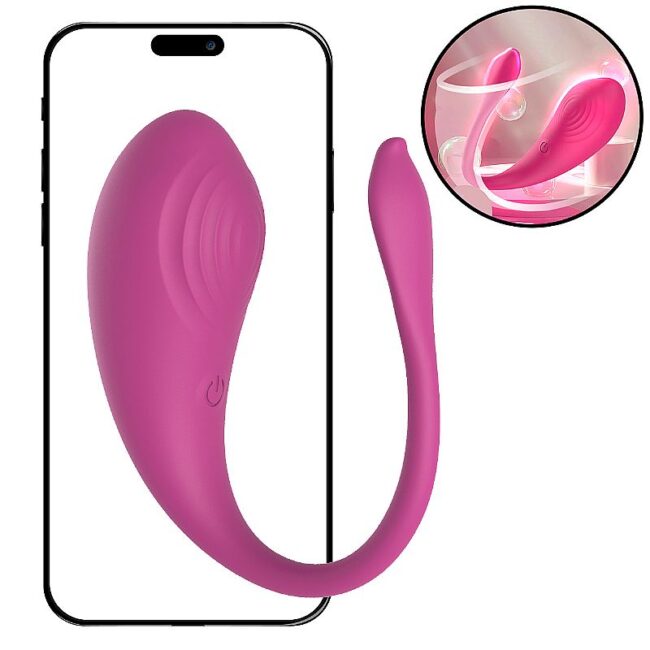 VIBRADOR RECARREGAVEL COM CONTROLE VIA APLICATIVO