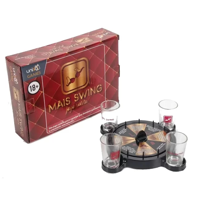 JOGO PARA SWING COM ROLETA E COPOS DE SHOT