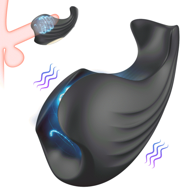 MASTURBADOR ALTA QUALIDADE COM 9 VIBRAÇÕES E PULSACAO RECARREGAVEL