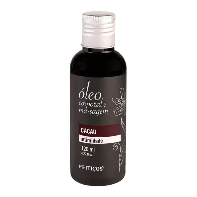 ÓLEO CORPORAL E MASSAGEM 120ML CACAU