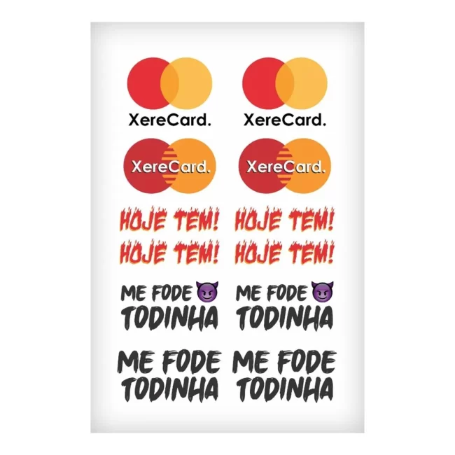 TATUAGEM ADESIVA TEMPORÁRIA SEXY HOT