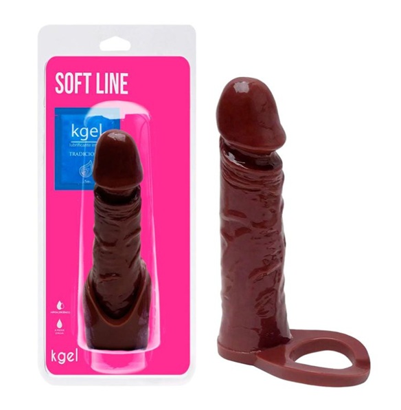 ANEL COMPANHEIRO MARROM 17X4CM