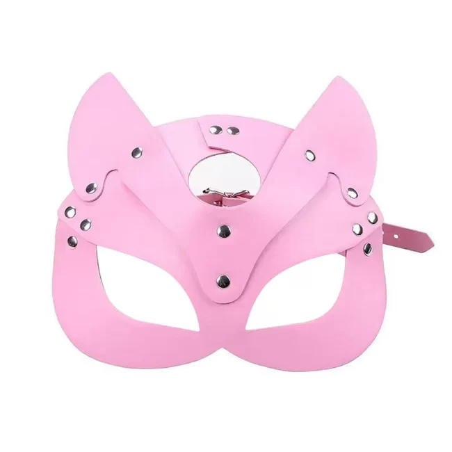 MÁSCARA FELINA SADO GATUNA ROSA