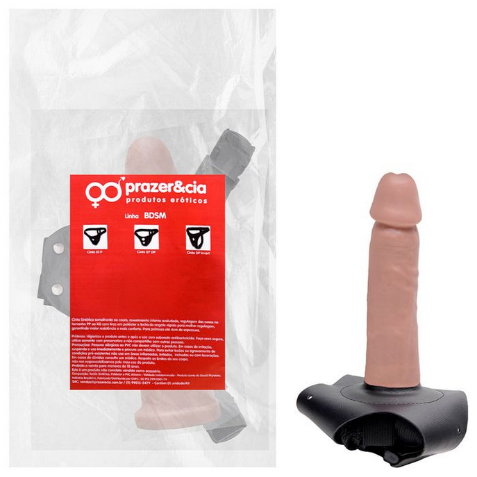 CINTA PENIANA COM 01 PÊNIS DE 17CM - Imagem 2