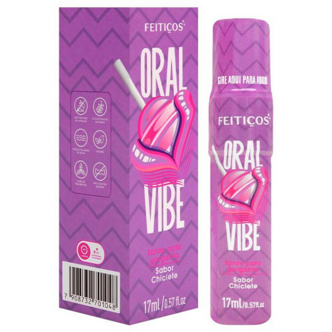 SPRAY PARA GARGANTA PROFUNDA CHICLETE 17ML