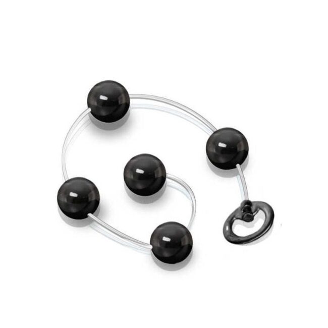 BOLINHA TAILANDESA EM METAL 5 BOLAS PRETA 24MM