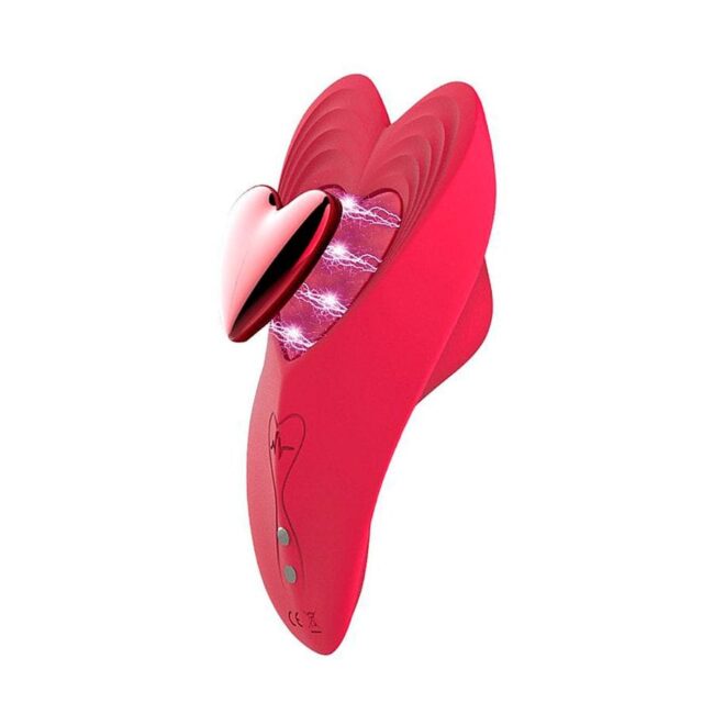VIBRADOR DE CALCINHA RED HEART CONTROLE VIA APP