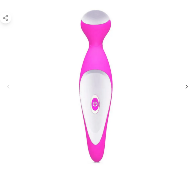 MASSAGEADOR CORPORAL COM 7 MODOS DE VIBRAÇÃO