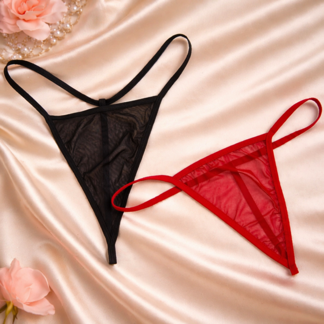 CALCINHA TULE SUPER FIO CORES