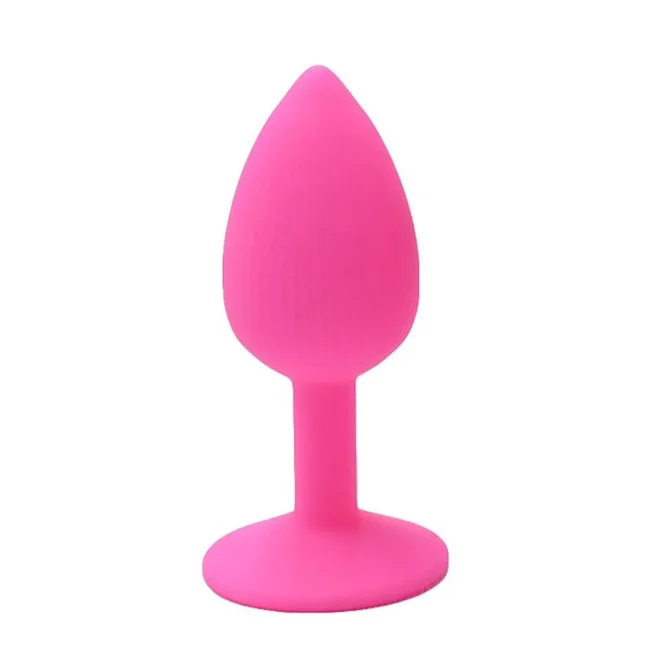 PLUG ANAL EM SILICONE G 9,6 X 4,0 ROSA