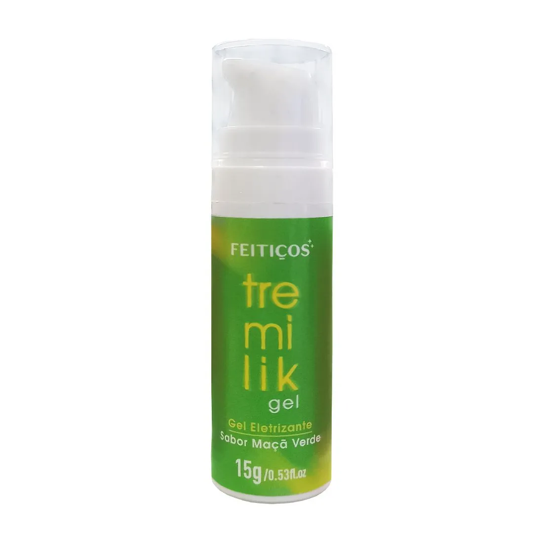 TREMILIK VIBRADOR LIQUIDO UNISSEX BEIJAVEL MAÇÃ VERDE