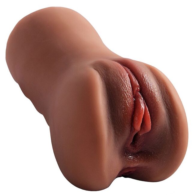 MASTURBADOR MASCULINO FORMATO VAGINA E ÂNUS 16,5 x 9,0CM