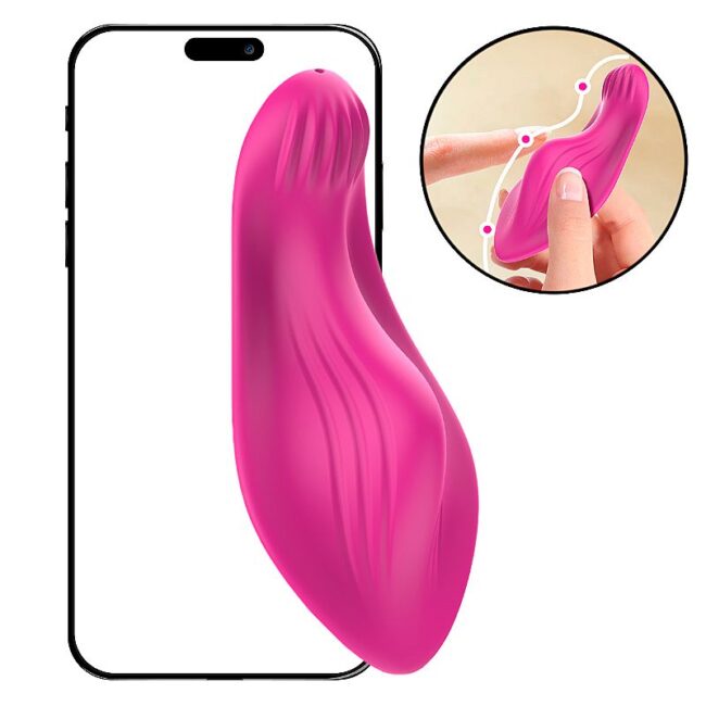 VIBRADOR DE CALCINHA À LONGA DISTÂNCIA CELESTE