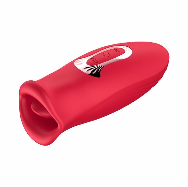 VIBRADOR DE PULSAÇÃO FORMATO DE BOCA