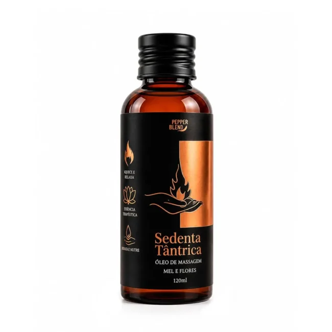 TÂNTRICA ÓLEO DE MASSAGEM MEL E FLORES 120ML