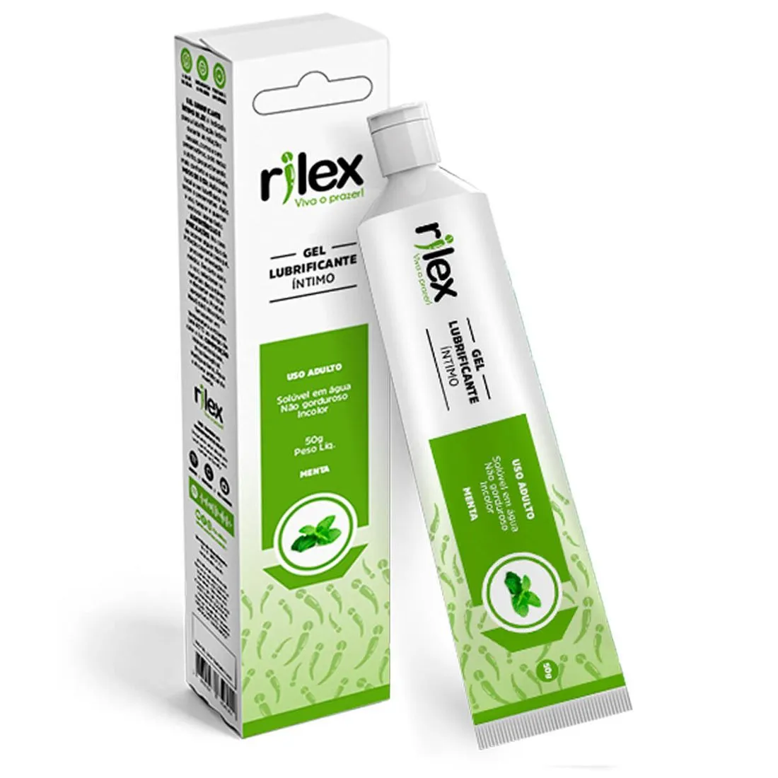GEL LUBRIFICANTE ÍNTIMO COM AROMA DE MENTA 50G