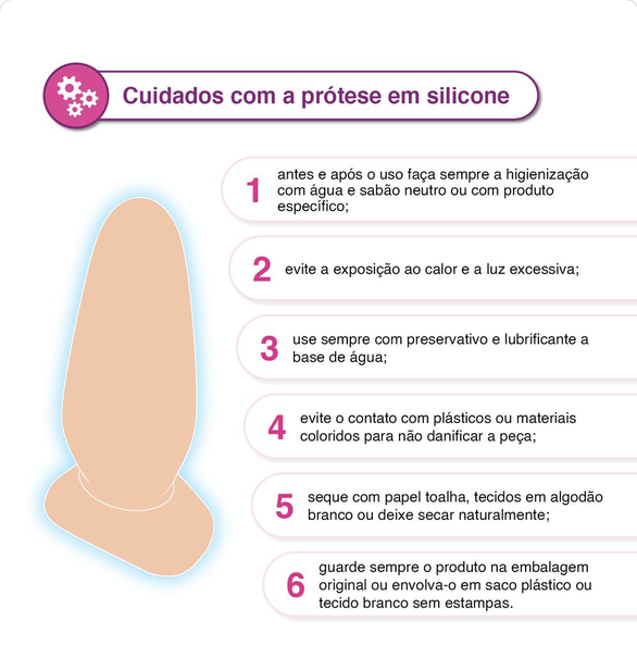 PLUG ESCALONADO VIBRO INTERNO 15,5 X 5CM - Imagem 4