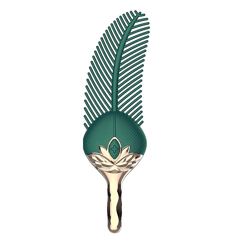 VIBRADOR DE CLITÓRIS FORMATO DE PENA RECARREGÁVEL - Imagem 2