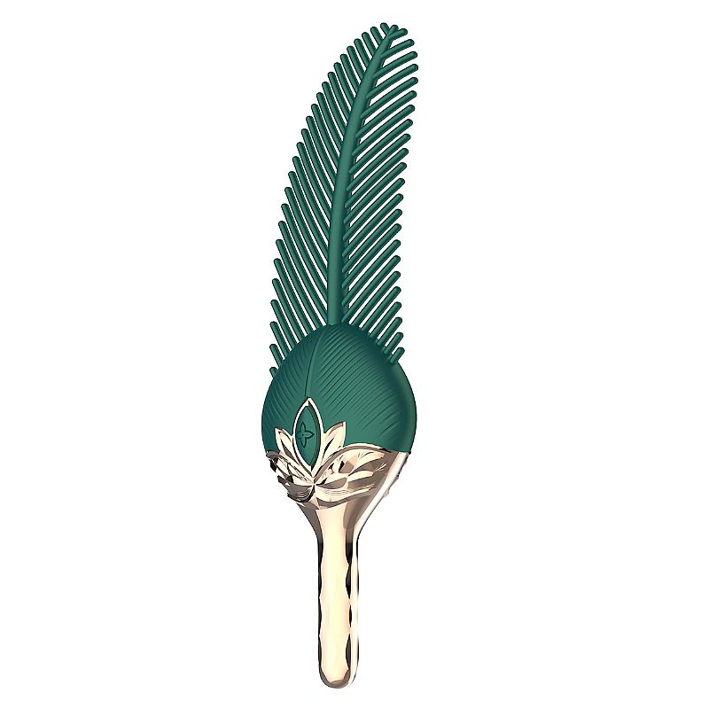VIBRADOR DE CLITÓRIS FORMATO DE PENA RECARREGÁVEL - Imagem 3