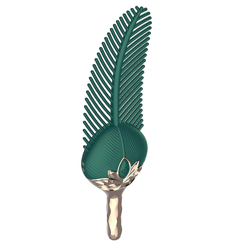 VIBRADOR DE CLITÓRIS FORMATO DE PENA RECARREGÁVEL - Imagem 6