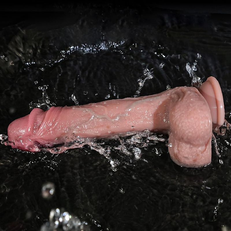 PRÓTESE 22X3,8CM COM VIBRO SOBE E DESCE COM AQUECIMENTO E ROTAÇÃO COM CONTROLE VIA APP - Imagem 4