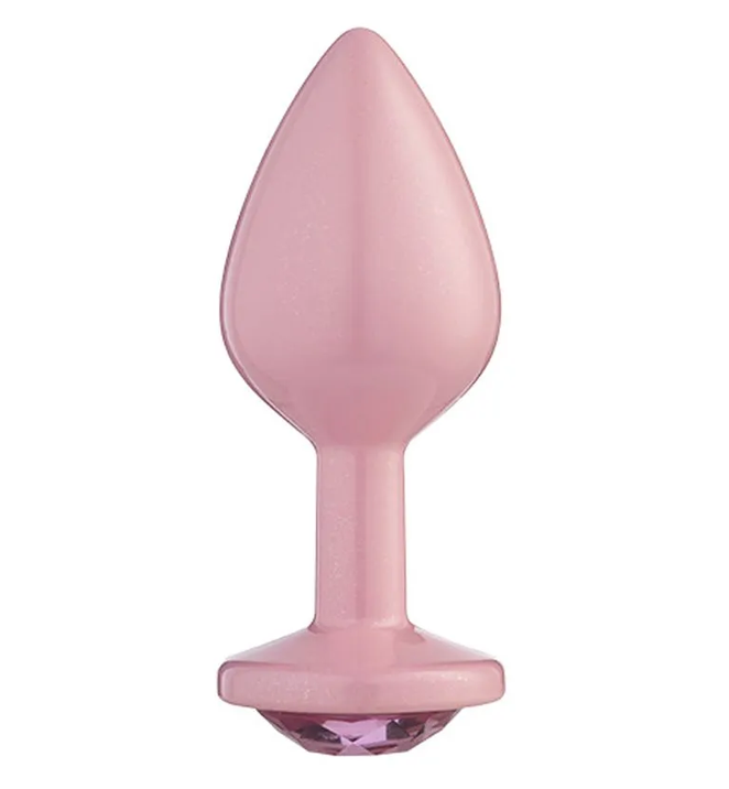 PLUG ANAL P COM GLITTER E PEDRA LINHA LITE PLUG SEXY FANTASY - Imagem 3