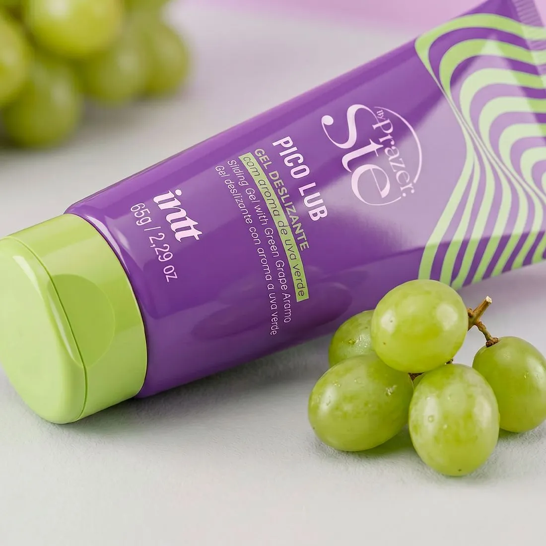 PICO LUB GEL DESLIZANTE BEIJÁVEL 65G UVA VERDE - Imagem 3