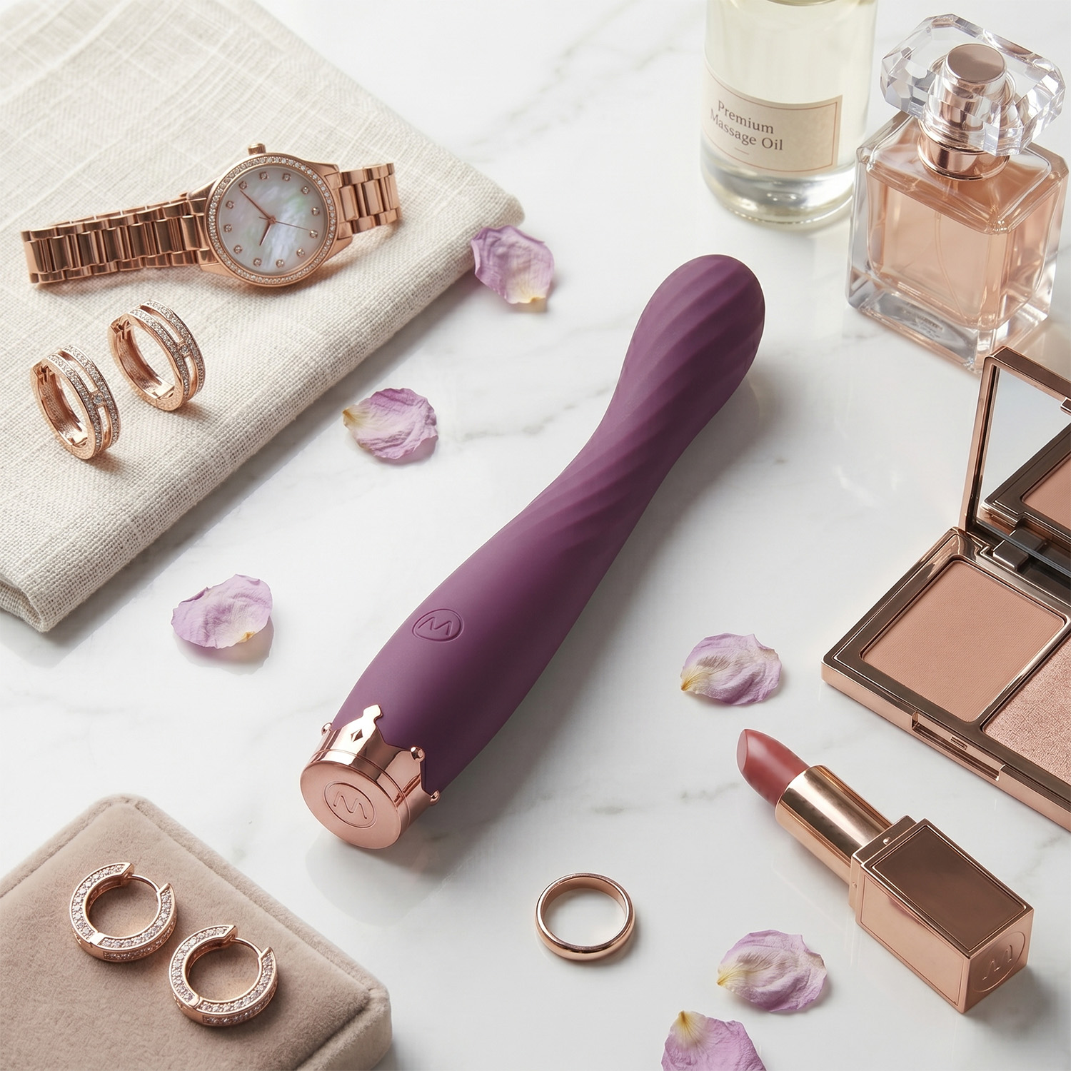 VIBRADOR ESTIMULADOR DE PONTO G 10 MODOS DE VIBRAÇÃO ROXO