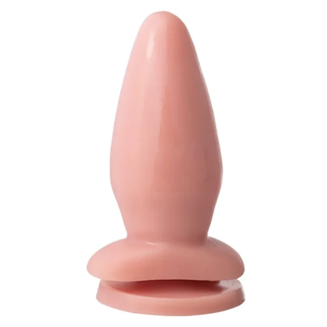 PLUG ANAL MACIÇO COM VENTOSA 13,5X5,3CM