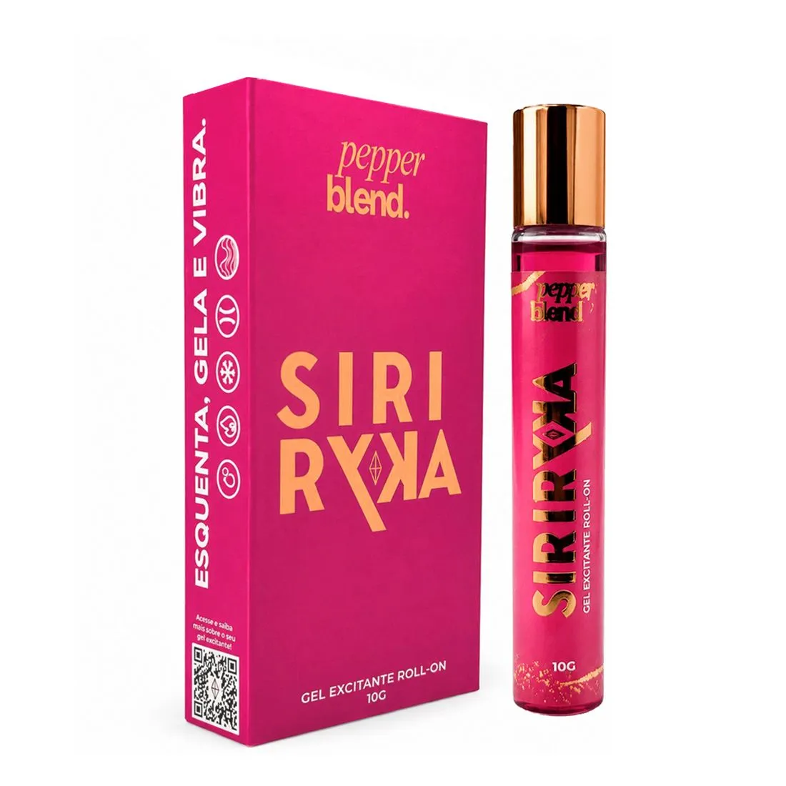 GEL EXCITANTE ROLL-ON SIRI RYKA ESQUENTA, GELA E VIBRA 10G