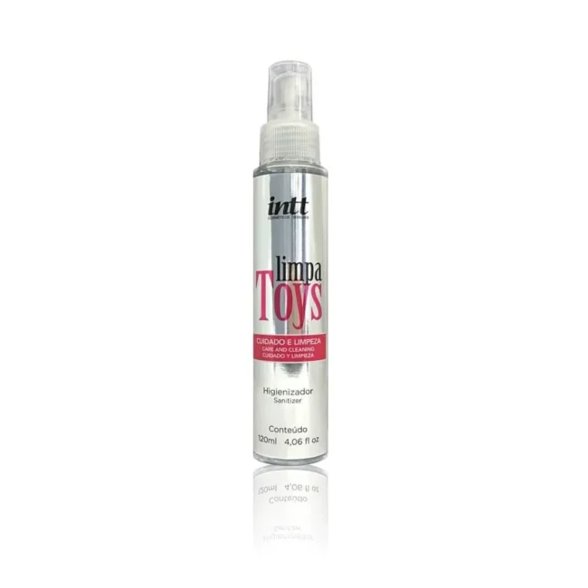 LIMPA TOYS HIGIENIZADOR LÍQUIDO PARA CUIDADO E LIMPEZA 120ML