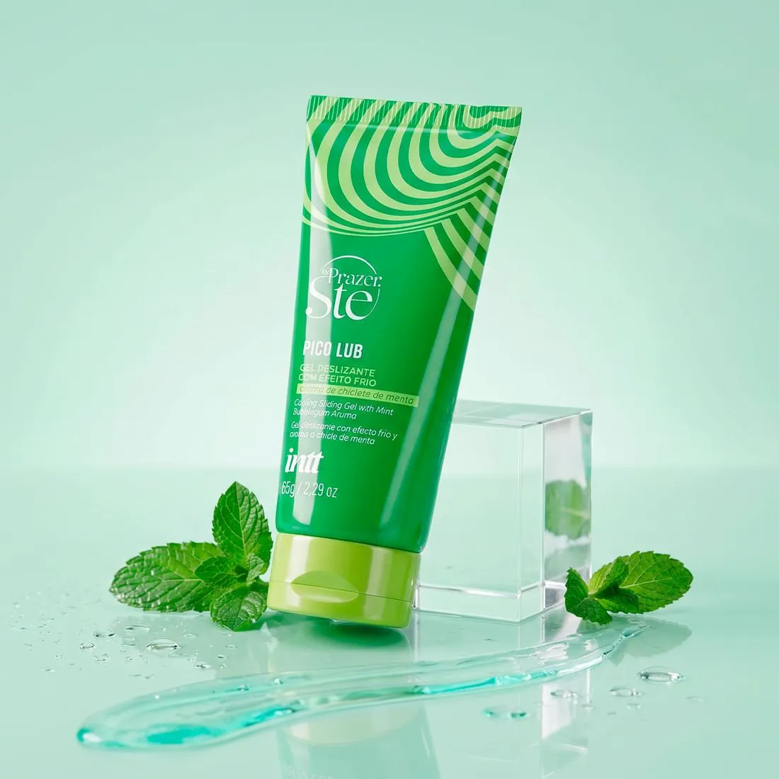 PICO LUB GEL DESLIZANTE BEIJÁVEL 65G MENTA - Imagem 3