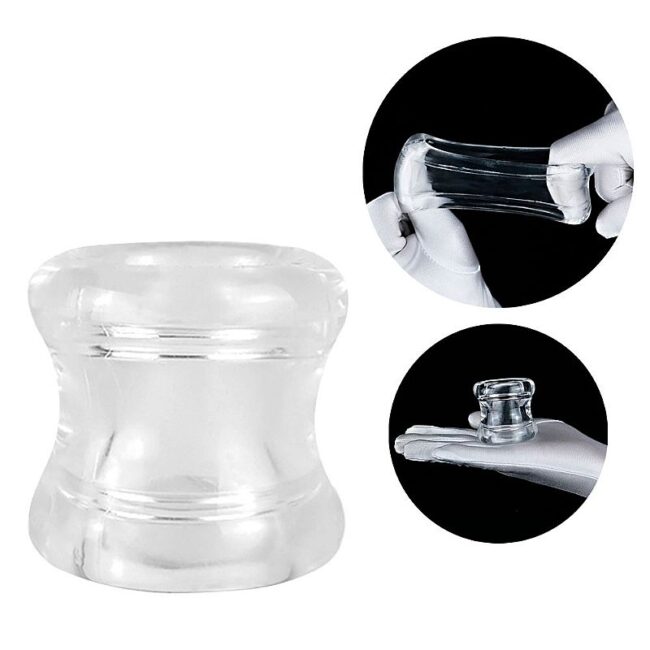 ANEL PENIANO EM SILICONE FLEXÍVEL E RESISTENTE 5,5 X 5,2CM