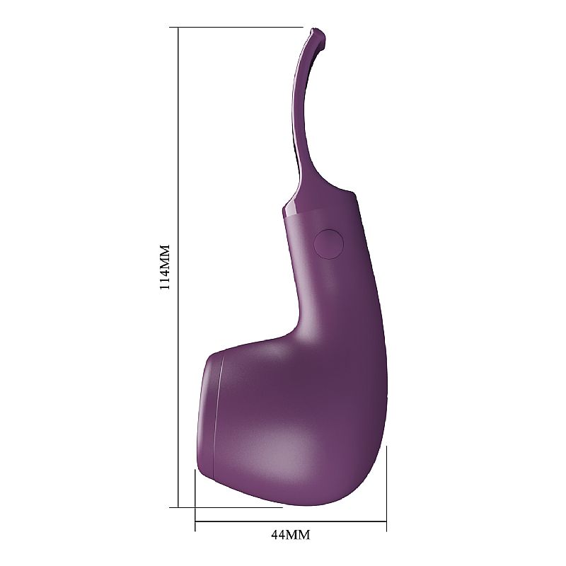 ESTIMULADOR CLITORIANO VIBRADOR DE PULSÇÃO CACHIMBO RECARREGAVEL 10 MODOS - Imagem 4