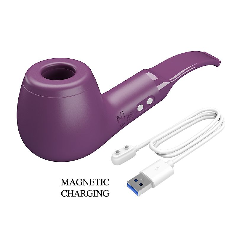 ESTIMULADOR CLITORIANO VIBRADOR DE PULSÇÃO CACHIMBO RECARREGAVEL 10 MODOS - Imagem 5