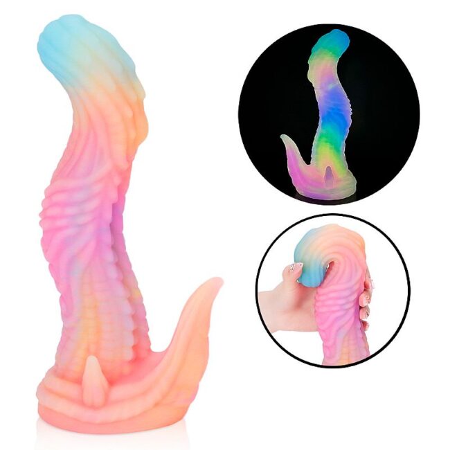 DILDO ALIEN FLUORESCENTE 18,8X3,8CM