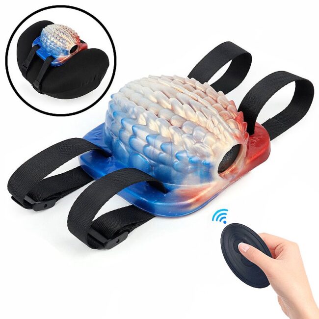 VIBRADOR DE CLITÓRIS ALIEN PARA ALMOFADA RECARREGAVEL COM CONTROLE REMOTO